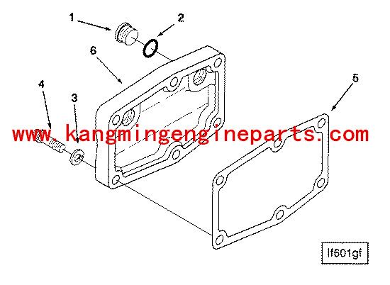 cq engine parts KTA38 part 191772 screw, twelve point cap