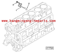 CCEC engine parts 3014404 assembly, piston nozzle nta855