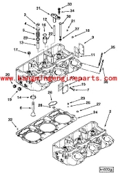 USA genuine vta28 engine parts 3011935 sleeve, injector