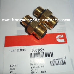 CCEC engine parts KTA38 part 3085824 union, male