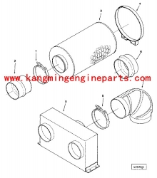 Cleaner Air 3050498 For CCEC engine parts KTA38 KTA50 engine