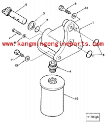 水滤清器3100304适用于东风康斯6CTA8.3发动机