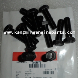 XCEC Screw hexagon head cap 3018671 engine parts QSM11