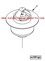 Genuine engine parts 3972071 thermostat