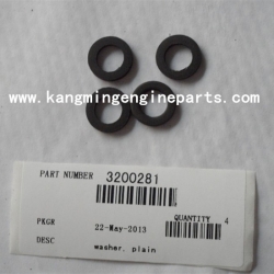 Chongqing diesel engine parts 3200281 washer, plain KTA19