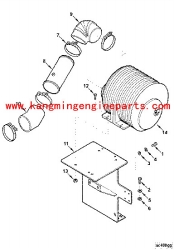 USA engine parts 3315742 cleaner, air AH1101 VTA28