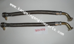 Chongqing engine parts 3632334 hose, flexible KTA50