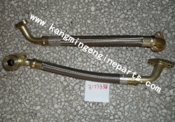 Chongqing kta38 marine engine parts 3177338 hose, flexible