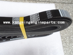 Engine parts heavy vehicles parts 6C 6B belt v ribbed 3289224