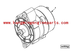 东风康明斯发动机配件4B3.9发电机3415351