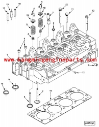 康明斯重型卡车用4BT发动机汽缸垫3283569